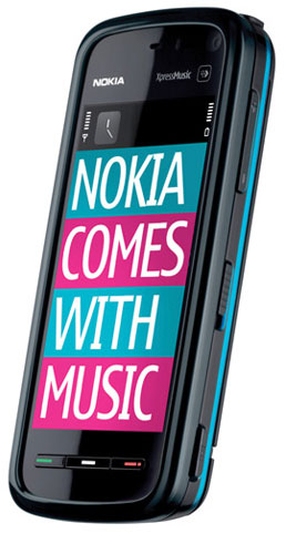 Nokia comes with music